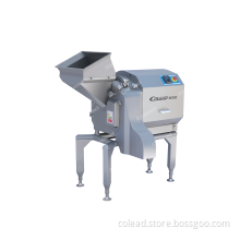 Industrial vegetable cutting machine slicer and cube machine